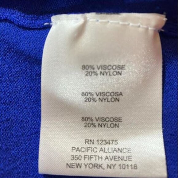 Vintage Ellen Tracy Royal Blue Sweater Toggle Close Size M EUC - Picture 10 of 12